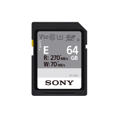 Sony SDXC-Karte UHSII SF-E64A 64 GB Sony SDXC-Karte UHSII SF-E64A 64 GB