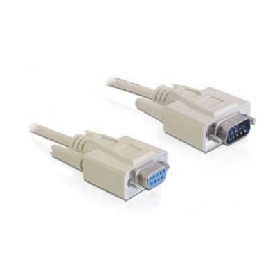Delock Verlängerungskabel RS-232 DB9 - RS-232 DB9 (m-f) 10 m