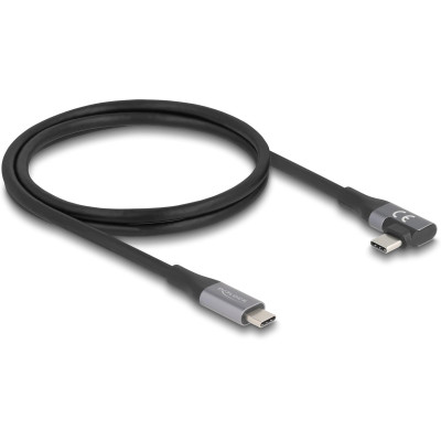 Delock USB4-Kabel 40 Gbps PD 3.1 240 W USB C - USB 1 m