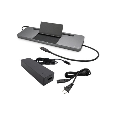 i-tec Dockingstation USB-C 3x 4K, PD 85 W + Univ. Ladegerät 100 W i-tec Dockingstation USB-C 3x 4K, PD 85 W + Univ. Ladegerät 100 W