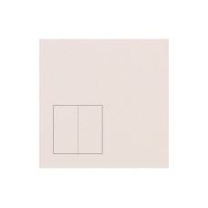 Rico Design Paper Poetry Essentials DL Klappkarte lang A6, Sand