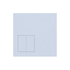Rico Design Paper Poetry Essentials DL Klappkarte lang A6, Hellblau