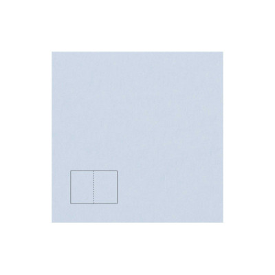 Rico Design Paper Poetry Essentials Klappkarte A6, Hellblau