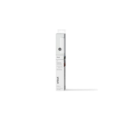 Cricut Vinylfolie Permanent 30.5 x 122 cm, 1 Stück, Weiss