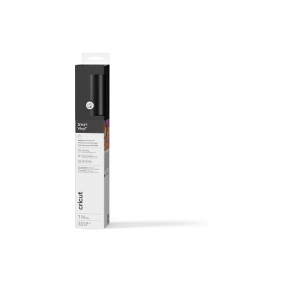 Cricut Vinylfolie Smart Permanent 33 x 640 cm, 1 Stück, Schwarz