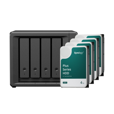 Synology NAS DiskStation DS425+ 4-bay HDD 16 TB