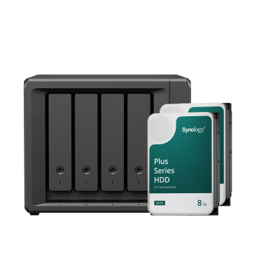 Synology NAS DiskStation DS425+ 4-bay HDD 16 TB
