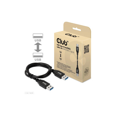Club 3D USB-Kabel CAC-1409 USB A - USB A 0.5 m
