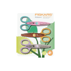 Fiskars Dekorscheren 3-er Set Zoo 13 cm, Rostfreier Stahl, Universal