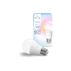 Philips Hue Leuchtmittel Essential, E27, 8 W, White & Colour