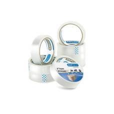 Rapesco Kleberolle 25 mm x 66 m, transparent, 8 Stück Rapesco Kleberolle 25 mm x 66 m, transparent, 8 Stück