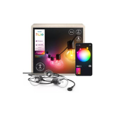 Philips Hue LED-Lichterkette Festavia Globe Outdoor Erweiterung 14 m