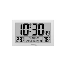 Technoline Funk-Wanduhr WS 8016 Silber
