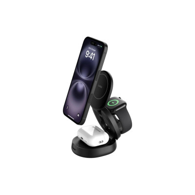 Belkin Wireless Charger BoostCharge 3in1 Schwarz