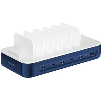 4smarts Ladestation Team 100W 5C/1A inkl. 6 Kabel