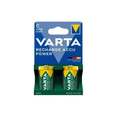 Varta Akku Power NiMH C 3000 mAh, 2 Stück