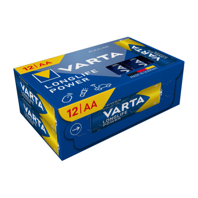 Varta Batterie Longlife Power AA , 12 Stück