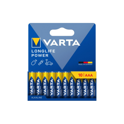 Varta Batterie Longlife Power AAA Pack 10 , 10 Stück