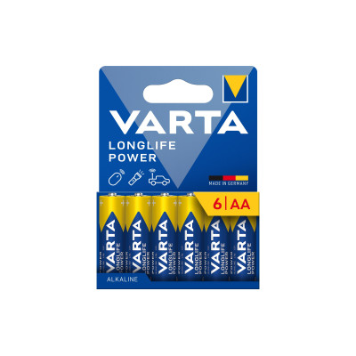 Varta Batterie Longlife Power AA Pack 6 , 6 Stück