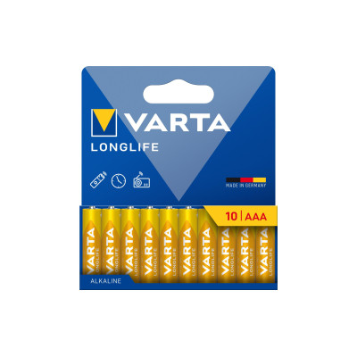 Varta Batterie Longlife AAA Pack 10 , 10 Stück