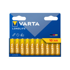 Varta Batterie Longlife AA Pack 10 , 10 Stück