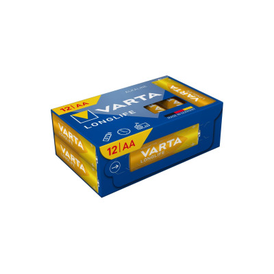 Varta Batterie Longlife AA Cube Pack12 , 12 Stück