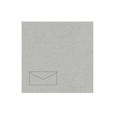 Rico Design Couvert Paper Poetry Essentials DL Silber, 50 Stück