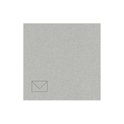 Rico Design Paper Poetry Essentials Umschlag C6 Silber, 50 Stück