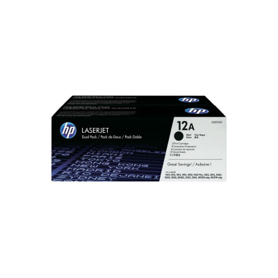 HP Toner Nr. 12A (Q2612A) Black (2er-Pack)