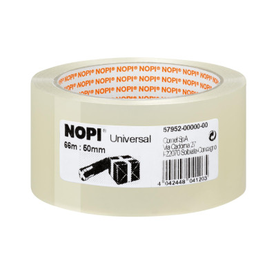 tesa NOPI Packband 50 mm x 66 m, Transparent tesa NOPI Packband 50 mm x 66 m, Transparent
