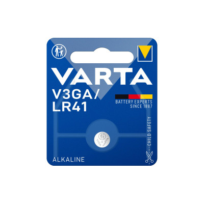 Varta Knopfzelle Batterie V3GA / LR41 1er Blister