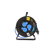 Schönenberger Kabelrolle Kunststoff T13 IP55 25m Bauflex 3 x T13