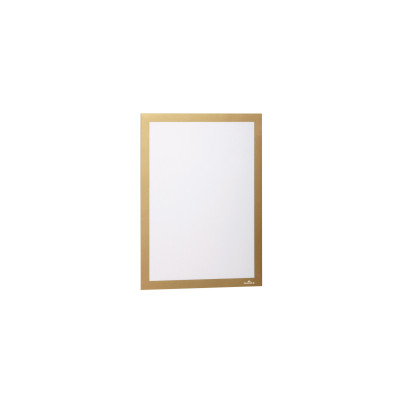 DURABLE Präsentationsrahmen Duraframe A4 2 Stück Gold