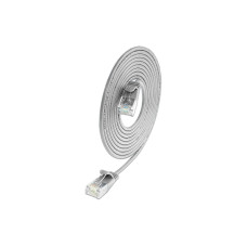 SLIM Slimpatchkabel RJ-45 - RJ-45, Cat 6A, U/UTP, 0.5 m, Grau SLIM Slimpatchkabel RJ-45 - RJ-45, Cat 6A, U/UTP, 0.5 m, Grau