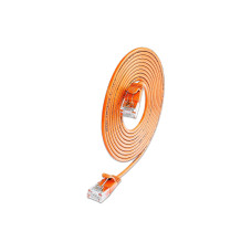 SLIM Slimpatchkabel RJ-45 - RJ-45, Cat 6A, U/UTP, 3 m, Orange SLIM Slimpatchkabel RJ-45 - RJ-45, Cat 6A, U/UTP, 3 m, Orange