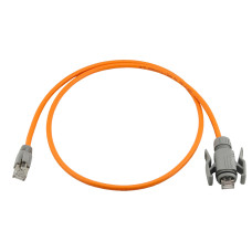 Wirewin Patchkabel Outdoor RJ-45 - RJ-45 Cat 6A, S/FTP, 3 m, Orange
