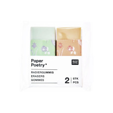 Rico Design Radiergummi Set Mint / Peach Rico Design Radiergummi Set Mint / Peach