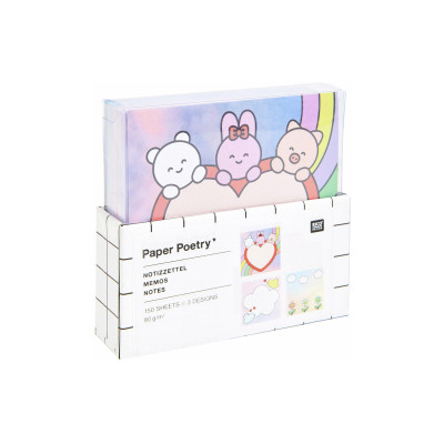 Rico Design Notizzettel Chingu 9 x 9 cm