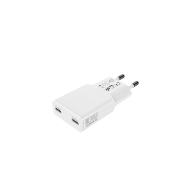 4smarts Netzladegerät PDPlug Slim Dual Weiss