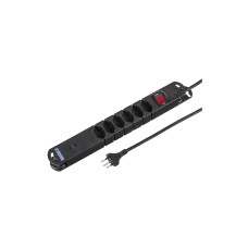 STEFFEN Steckdosenleiste VARIABL 6x T13 + 2x USB-C PD mit Schalter
