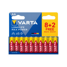 Varta Batterie Longlife Max Power AA , 10 Stück