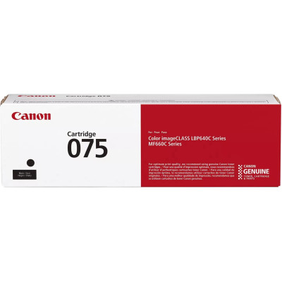 Canon Toner 6365C002 / 075 Black
