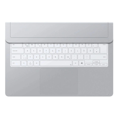 Samsung Pro Keyboard Tablethülle mit Tastatur Silber
