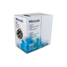 Wirewin Rangierkabel VKBOX KAT6 PATCH Cat 6, S/FTP, 305 m, Grau