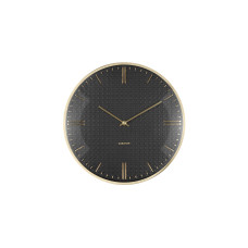 KARLSSON Wanduhr Riqueza 35 cm, Schwarz KARLSSON Wanduhr Riqueza 35 cm, Schwarz