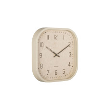 KARLSSON Wanduhr Elemental Cuadrado 30 x 30 cm, Altweiss KARLSSON Wanduhr Elemental Cuadrado 30 x 30 cm, Altweiss