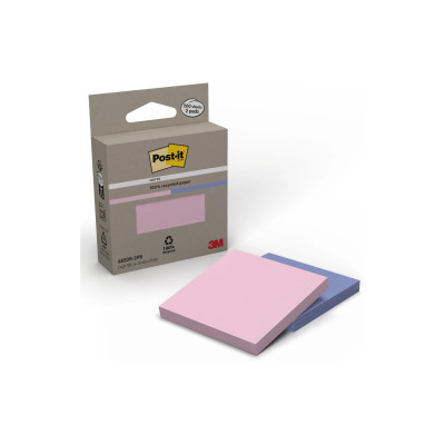 Post-it 3M Recycling Notes Blau/Pink/Rosa