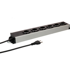 Max Hauri Steckdosenleiste Power Line 6x Typ 13 3.0m Magnet
