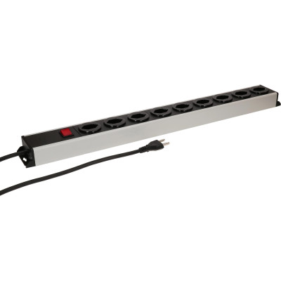 Max Hauri Steckdosenleiste Power Line 9x Typ 23 Schalter 1.5m