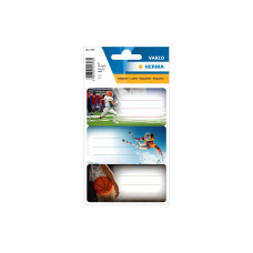 Herma Stickers Schuletiketten Sport 3 Blatt / 9 Sticker